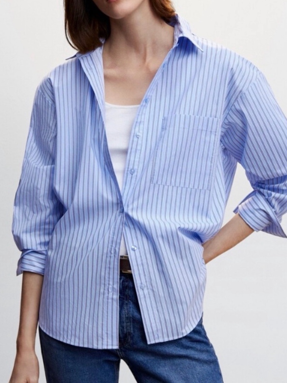 Mango Button-Up Shirt - Picture 2 of 4